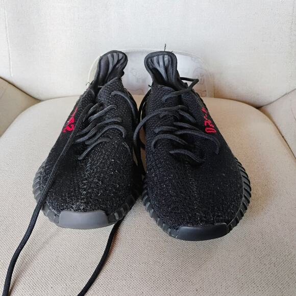 adidas Yeezy Boost 350 v2 Bred CP9652 sz 9.5 - Picture 4 of 7